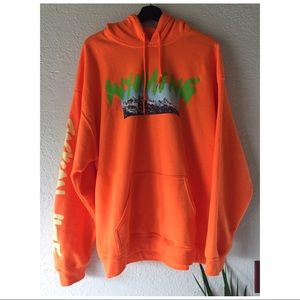 Wyoming Hoodie Orange Authentic
